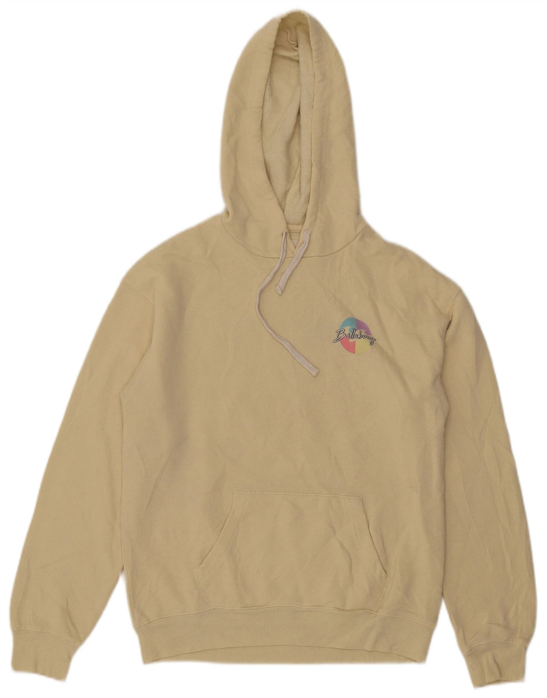 Billabong Pull à capuche graphique pour homme Small Jaune