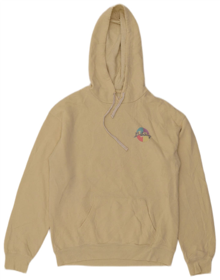 Billabong Pull à capuche graphique pour homme Small Jaune