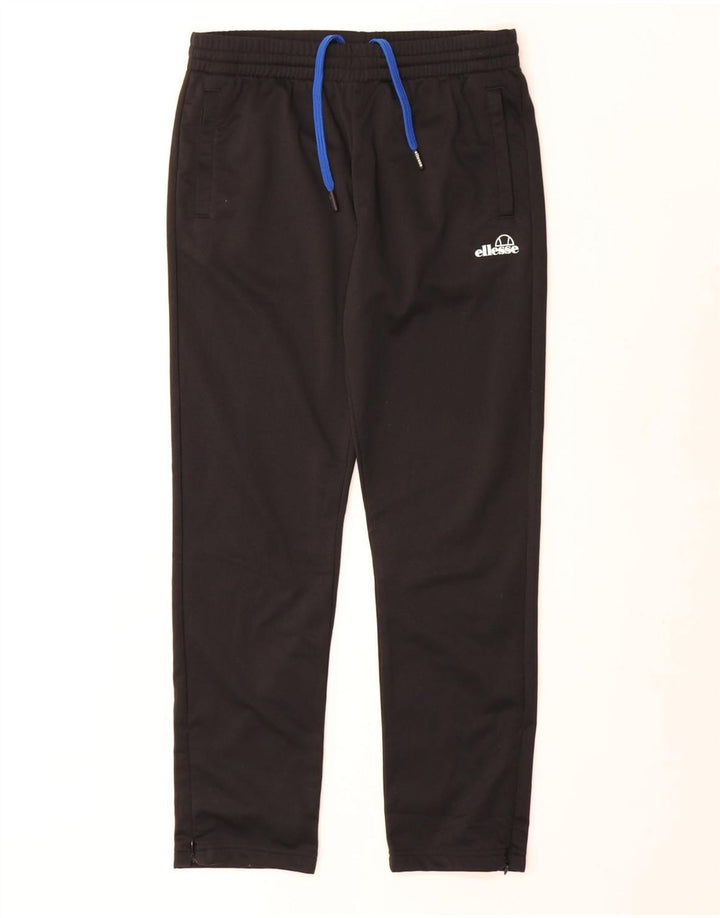 ELLESSE Pantalon de survêtement garçon 13-14 ans Noir Polyester