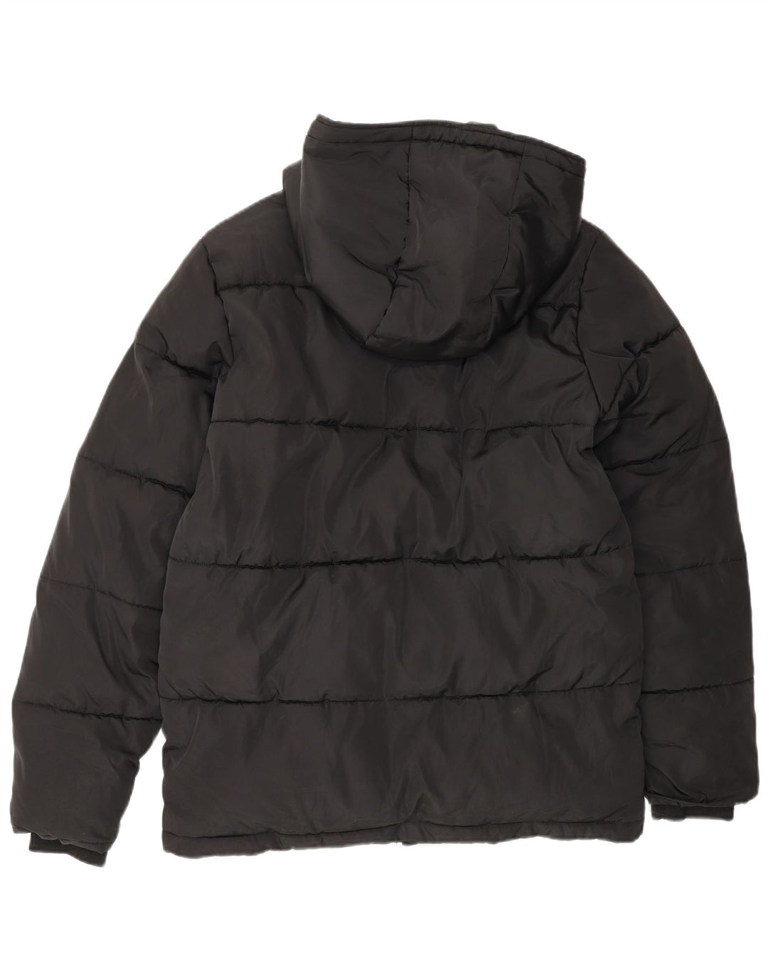Lyle & Scott Veste matelassée à capuche garçon 14-15 ans Noir Polyester