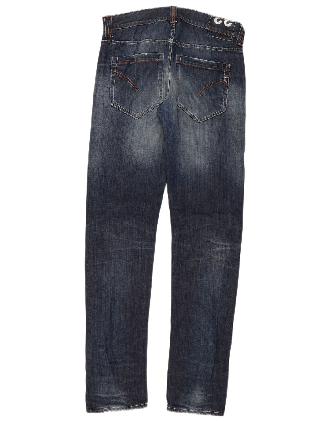 DONDUP Jean droit homme W33 L33 bleu marine coton