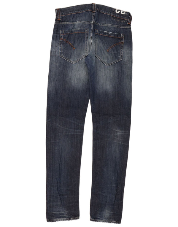 DONDUP Jean droit homme W33 L33 bleu marine coton
