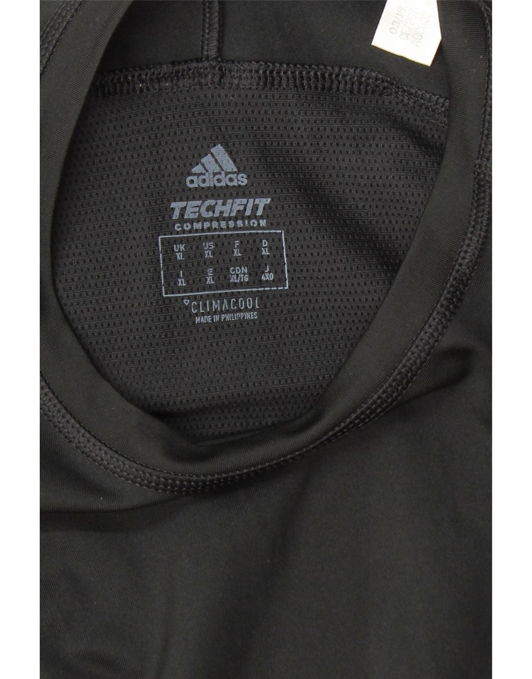 ADIDAS Haut Climacool Homme Manches Longues XL Noir