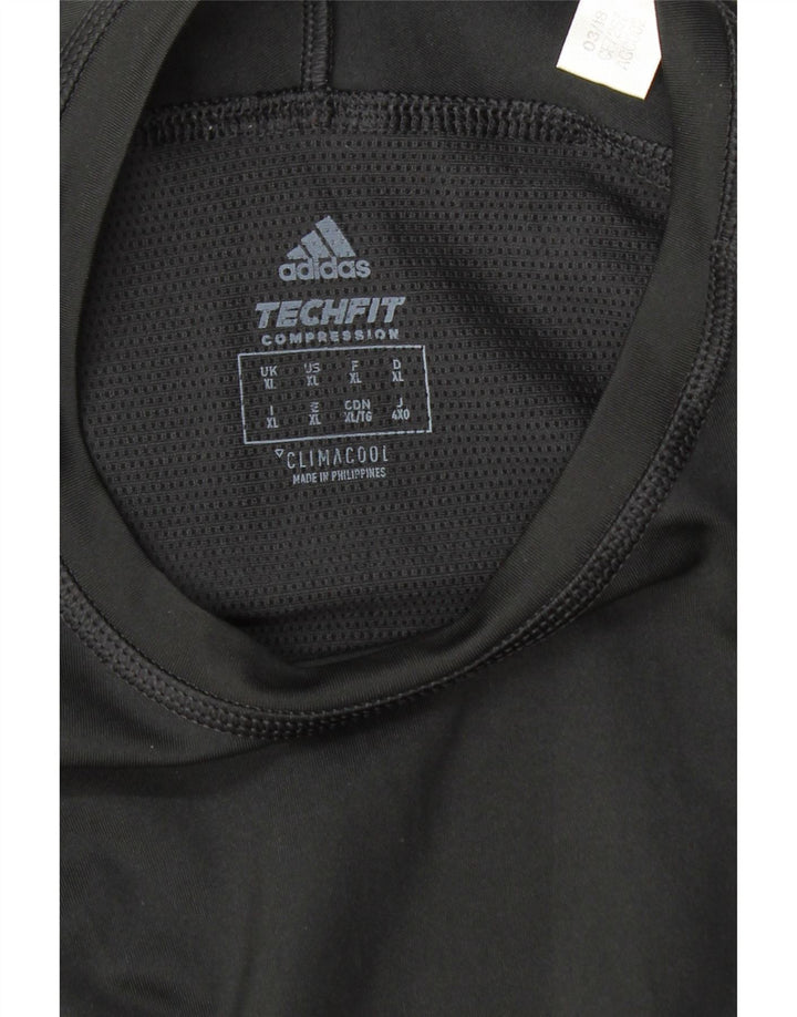 ADIDAS Haut Climacool Homme Manches Longues XL Noir