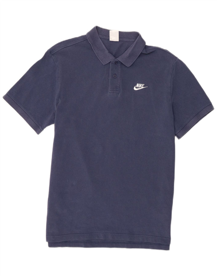 Nike Polo Homme Grand Bleu Coton
