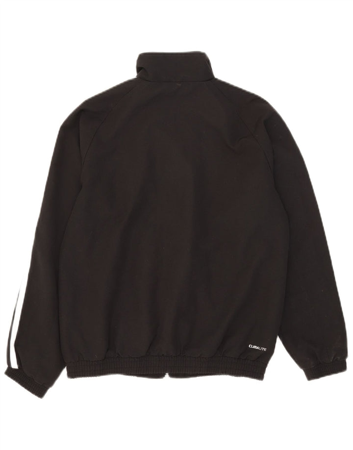 Veste de survêtement Adidas Garçon Clima 365 11-12 ans Noir Polyester