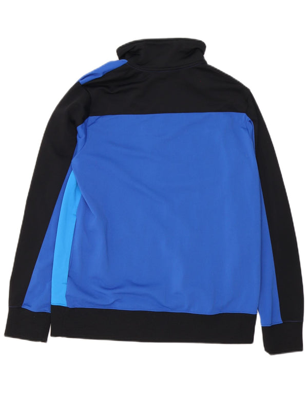 Veste de survêtement Nike pour garçon 13-14 ans XL Bleu Colorblock Polyester