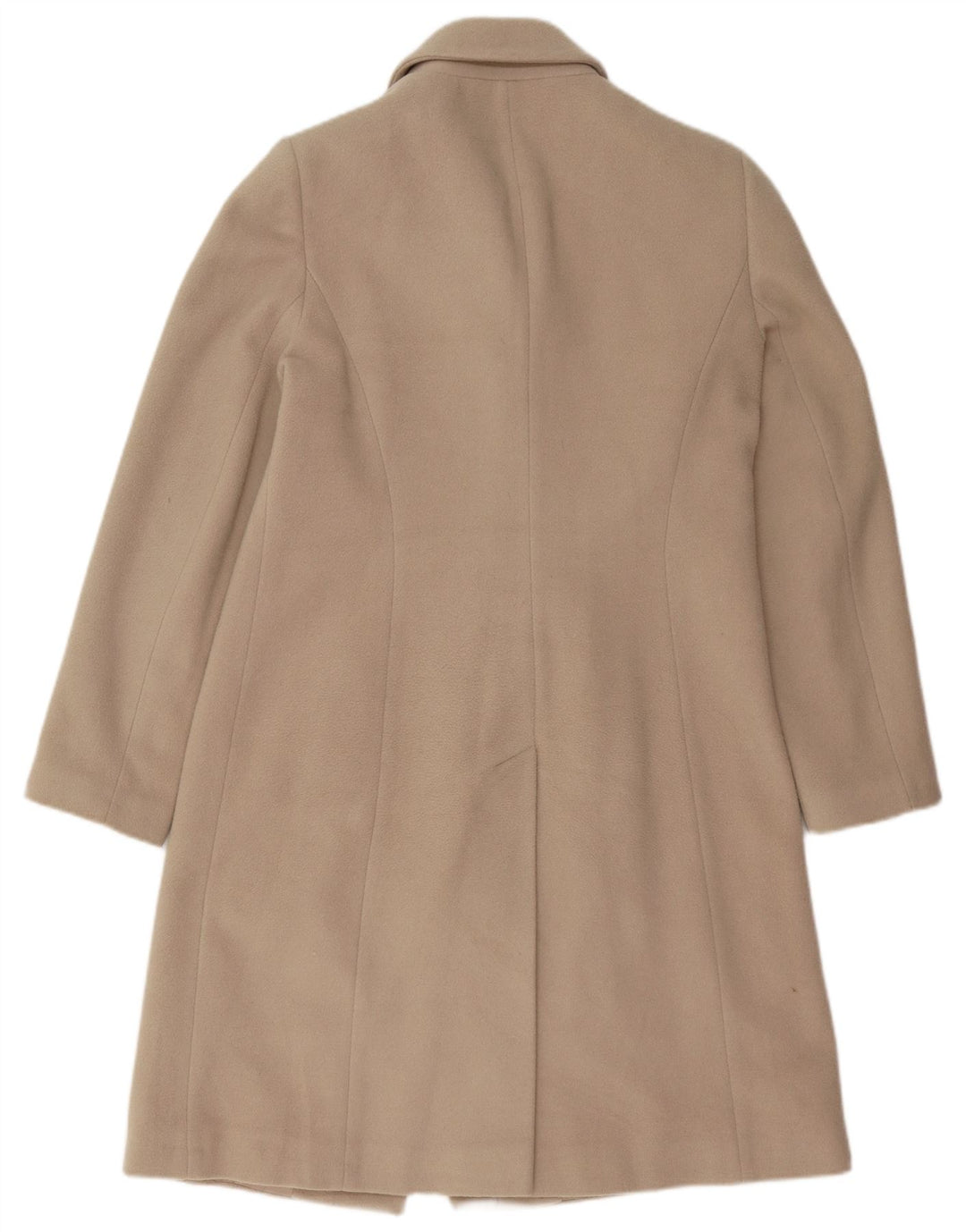 MONSOON Manteau Femme UK 12 Laine Beige Moyen