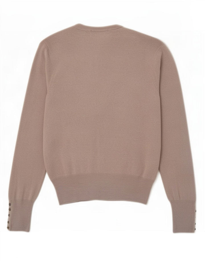 Marks & Spencer Cardigan pour femme en viscose gris moyen UK 42