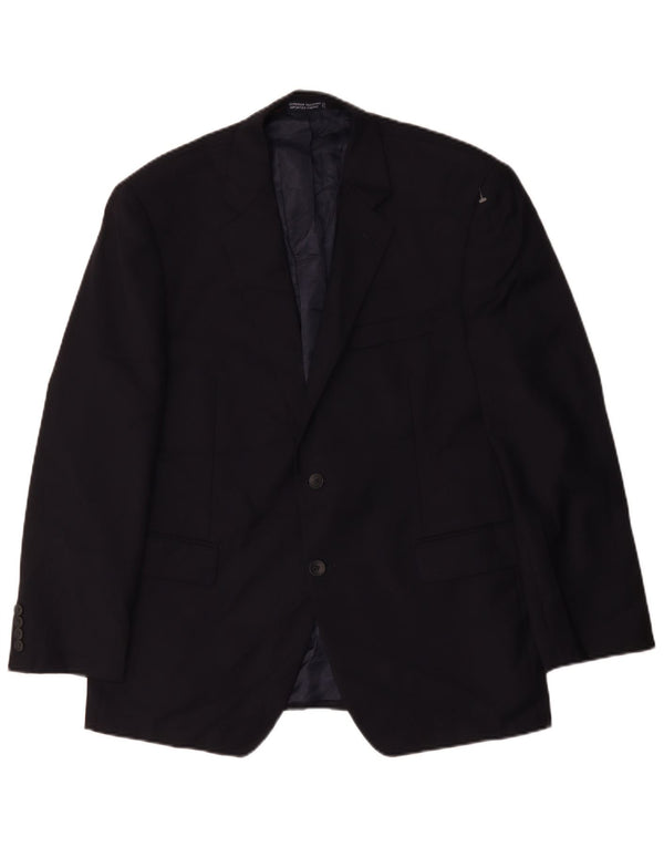 Nautica Veste blazer à 2 boutons pour homme UK 40 Grande laine bleu marine