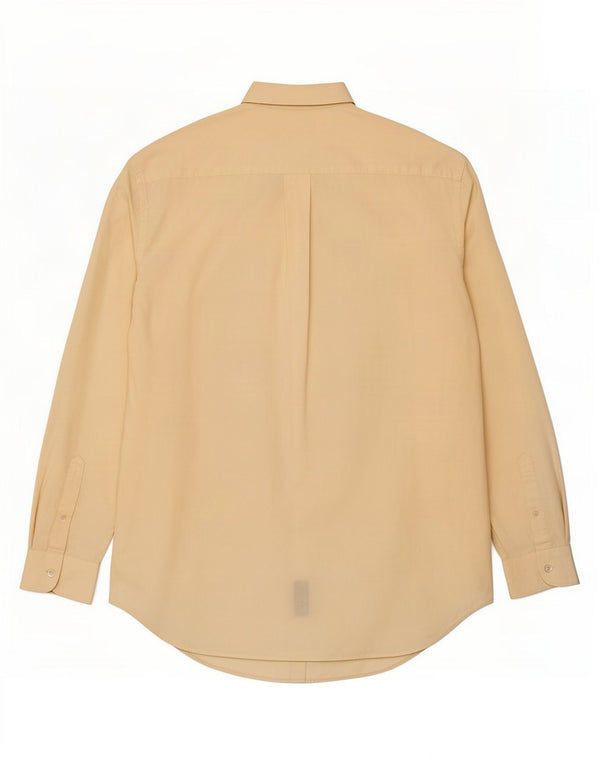 Nautica Chemise Homme Taille 17 XL Coton Jaune