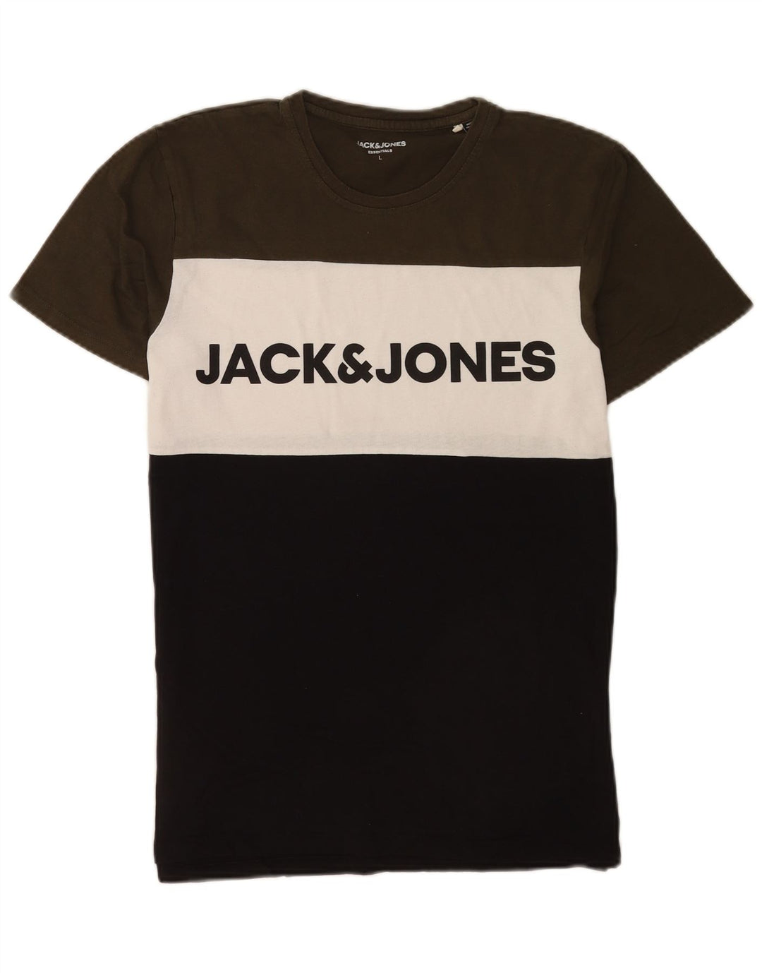 Jack & Jones T-Shirt Graphique Haut Large Multicolore Colourblock Homme