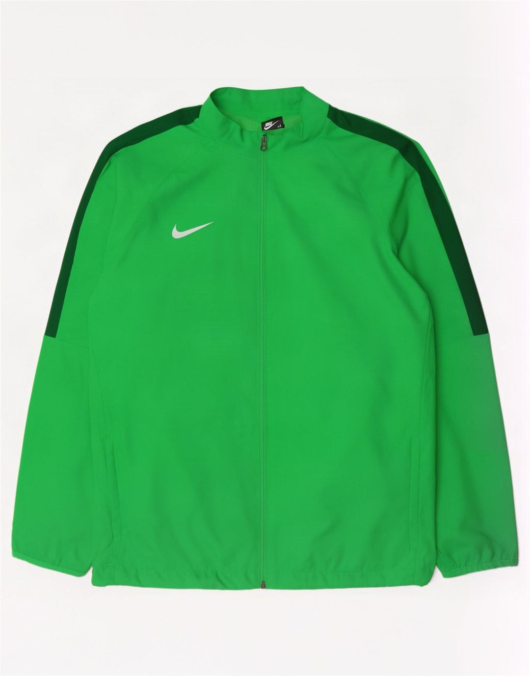 Nike Hommes Dri Fit Survêtement Top Veste 2XL Vert Colorblock Polyester