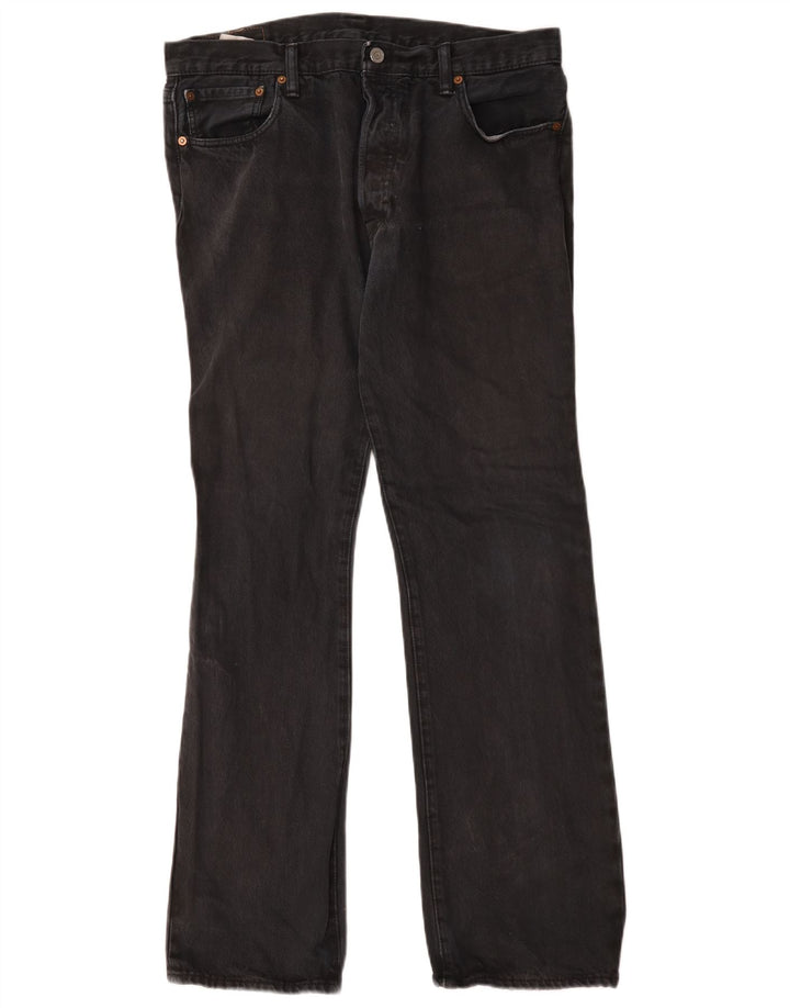 LEVI'S Jean Droit Homme W34 L32 Noir Coton