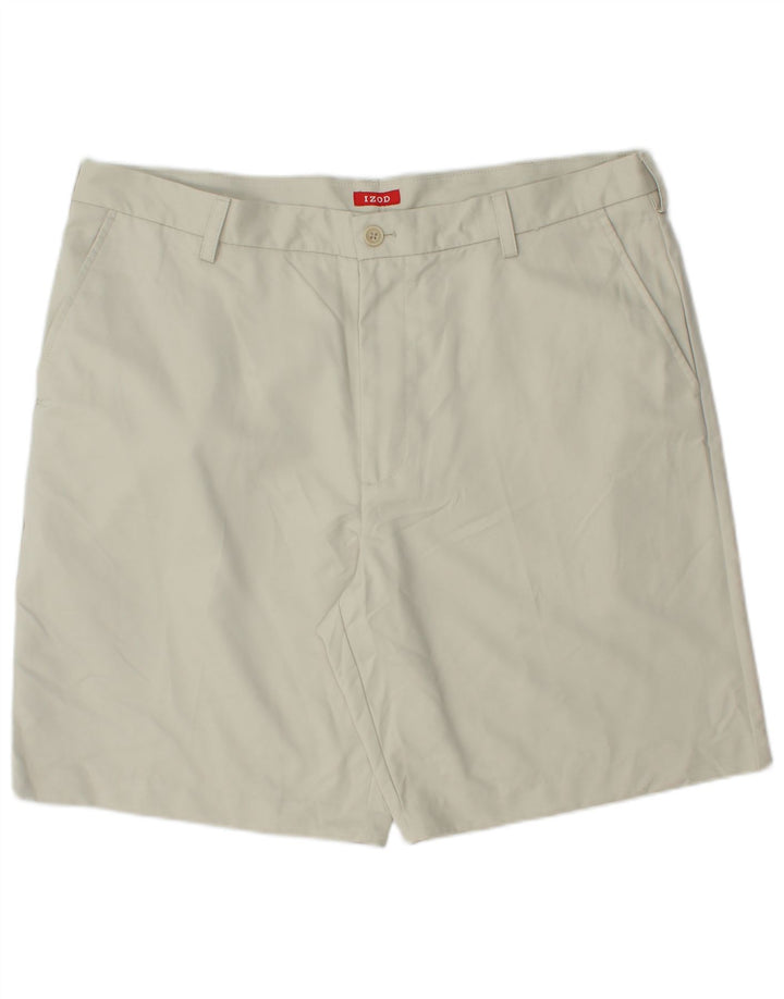 IZOD Short Chino Homme W40 XL Beige Polyester