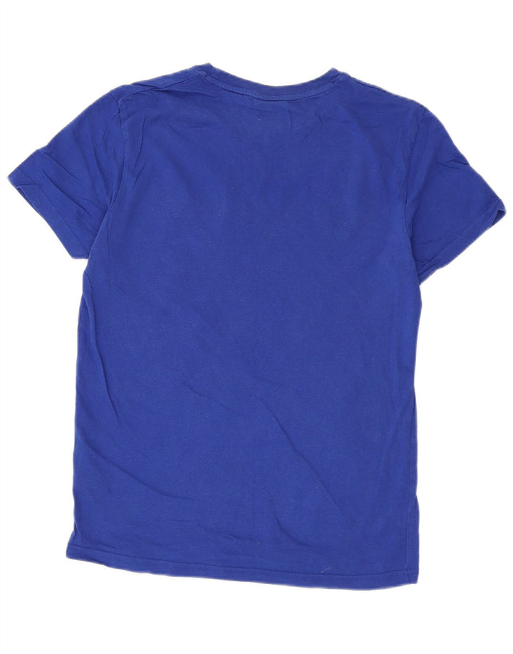 Superdry T-Shirt Homme Bleu Moyen Coton