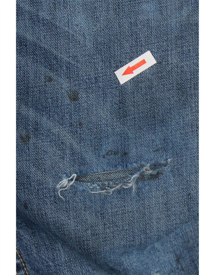 Levi's Jean Slim 511 Distressed Homme W34 L34 Bleu Coton