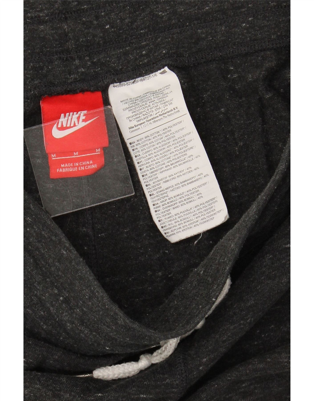 NIKE Pantalon de survêtement pour femme Joggers UK 14 Coton moucheté gris moyen