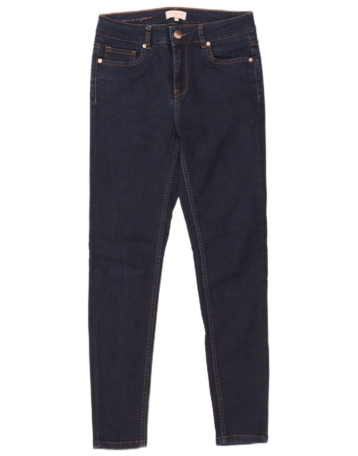 TED BAKER Jean Skinny Femme W28 L27 Bleu Marine Coton