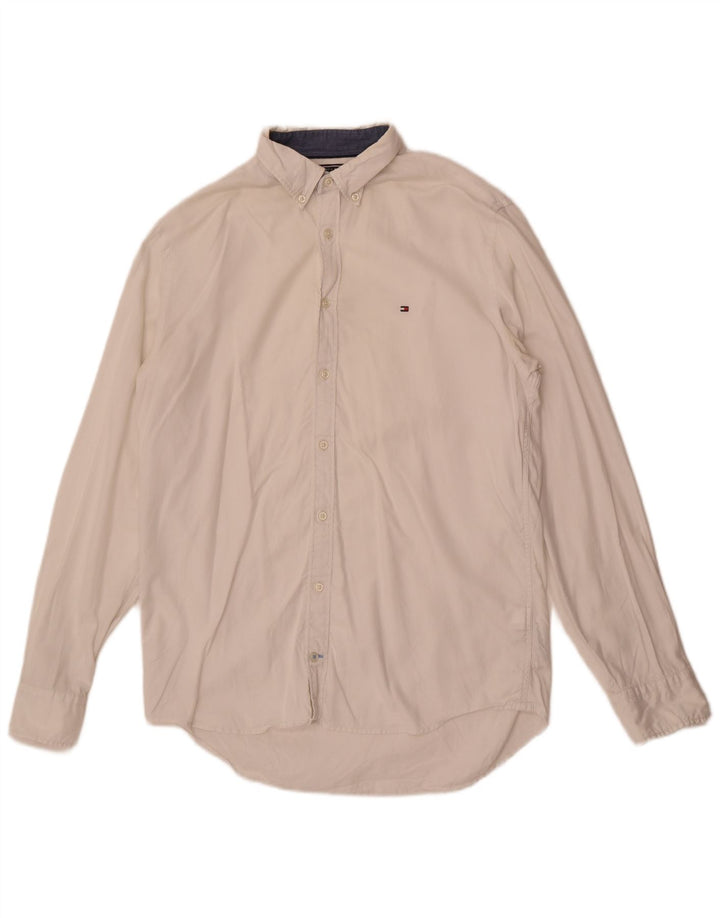 Tommy Hilfiger Chemise New York Fit Homme Blanc Moyen Coton