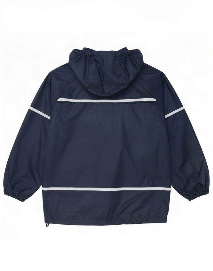 Dickies Veste de Pluie à Capuche Garçon 11-12 ans Bleu Marine Polyester