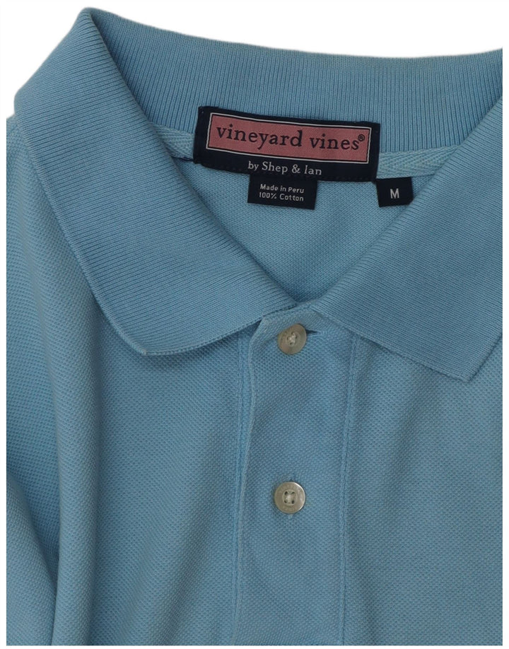 VINEYARD VINES Polo Homme Bleu Moyen Coton