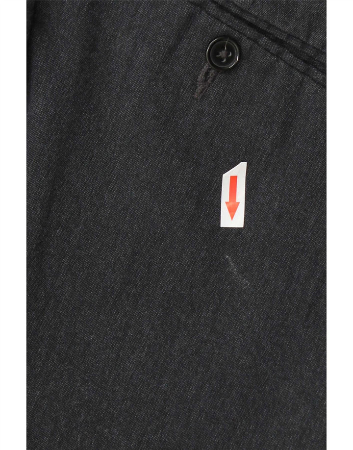 Marks & Spencer Pantalon Chino Slim Fit Homme W34 L29 Bleu Marine Polyester