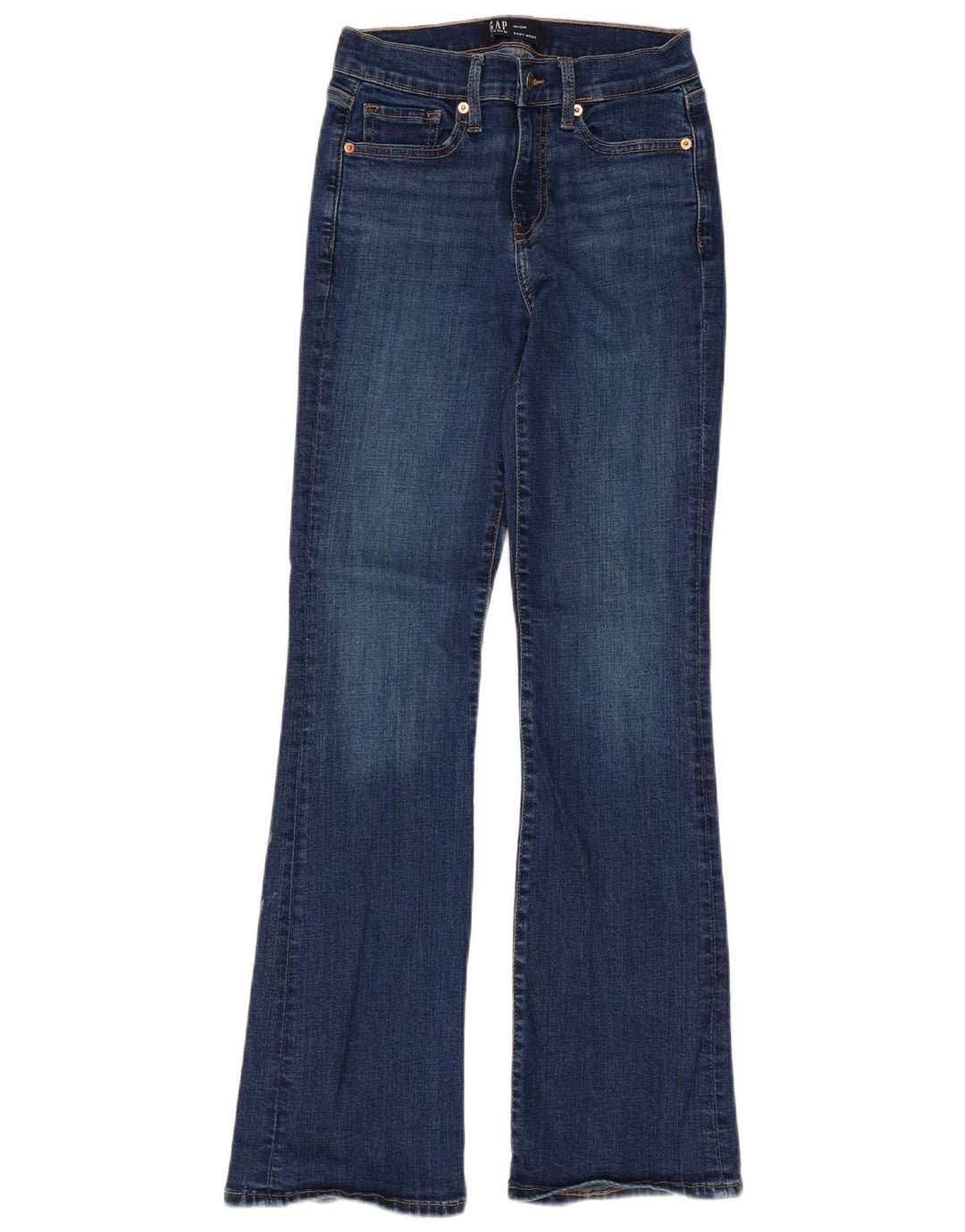Jean Bootcut Femme Gap W24 L29 Bleu Marine Coton