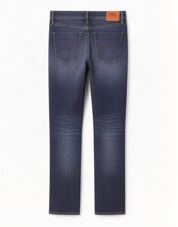 Tommy Hilfiger Jean Slim Scanton Homme W32 L32 Bleu Coton