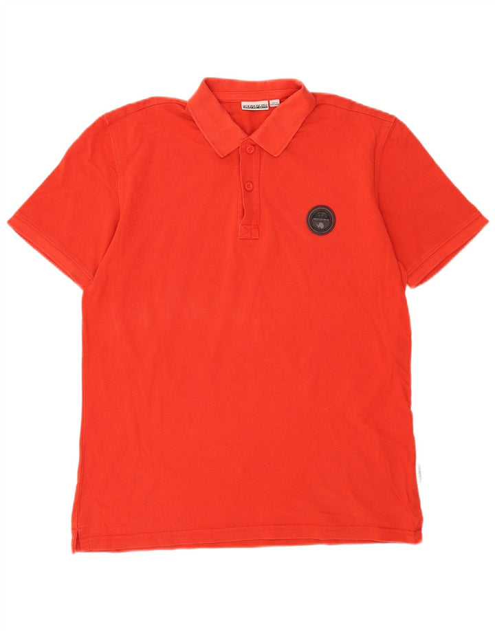 Napapijri Polo Homme Rouge Moyen
