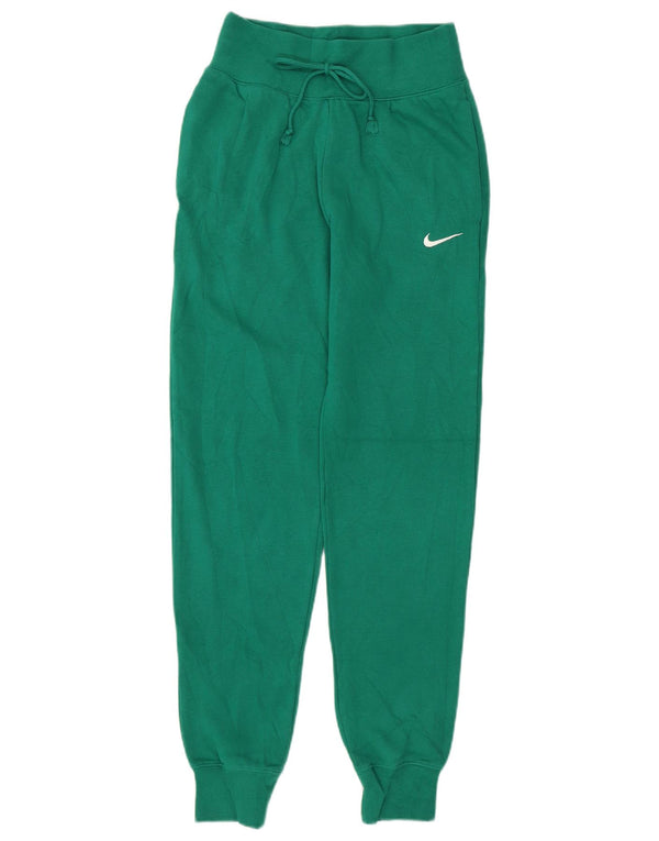 Nike Pantalon de survêtement pour femme Joggers UK 4 XS Vert Coton
