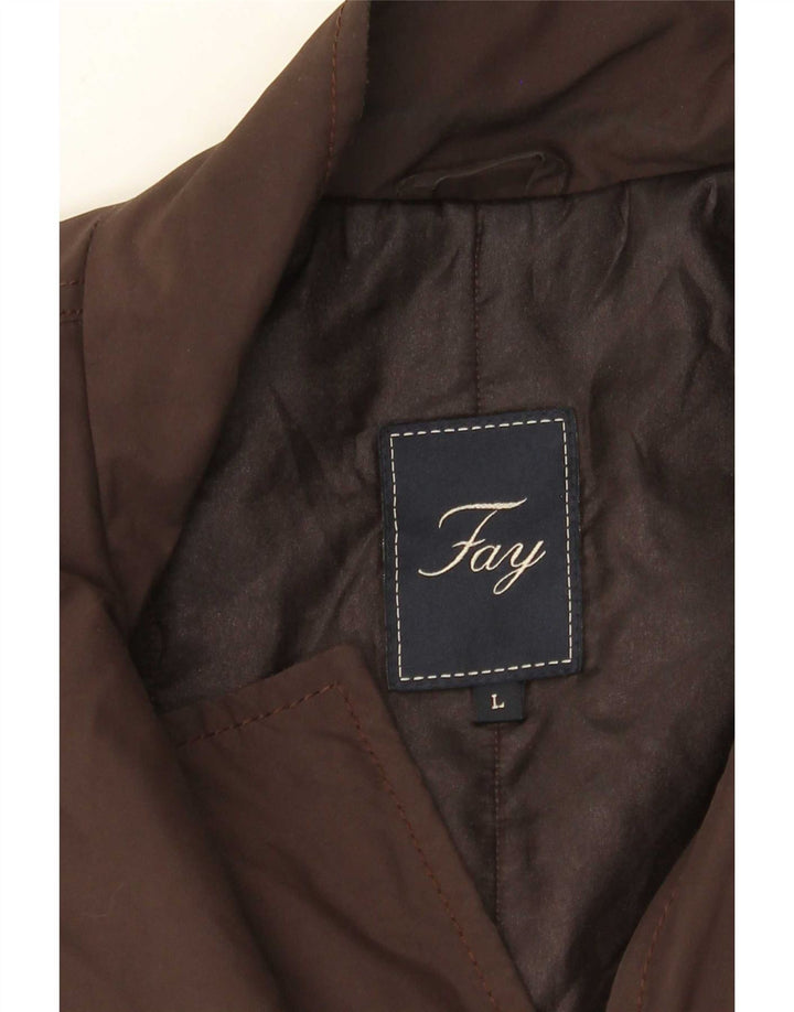 Fay Veste utilitaire pour femme UK 16 Large Marron