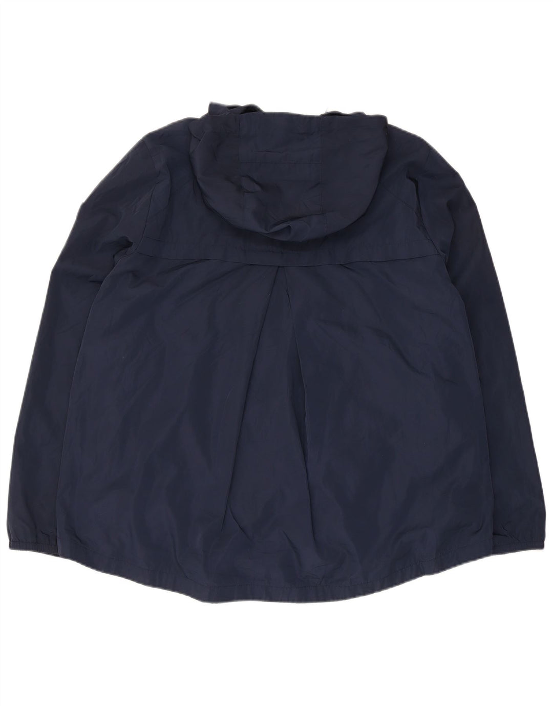 Tommy Hilfiger Veste de pluie à capuche pour femme UK 16 Large Bleu marine Polyester