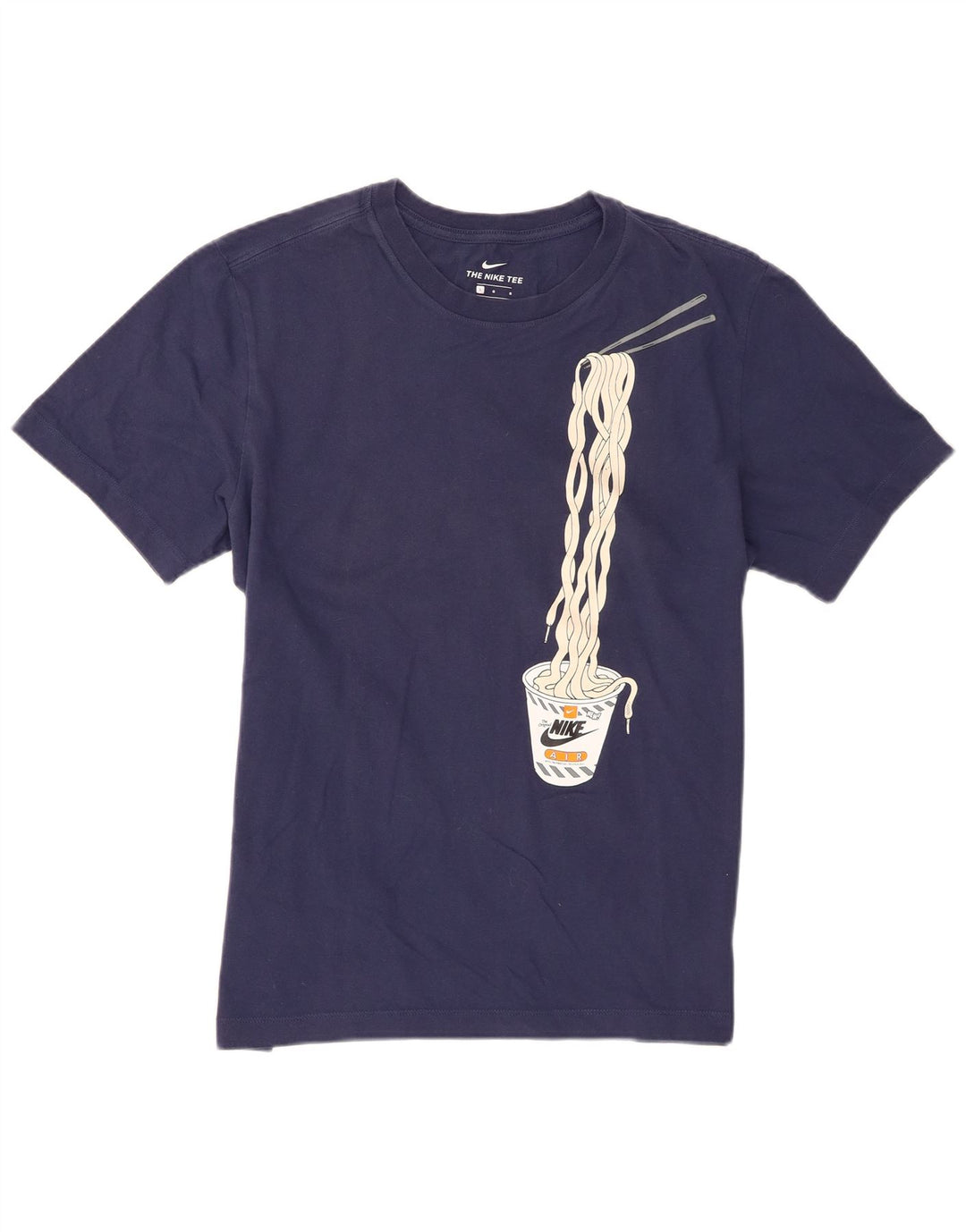 Nike T-shirt graphique pour homme en coton bleu marine Taille L