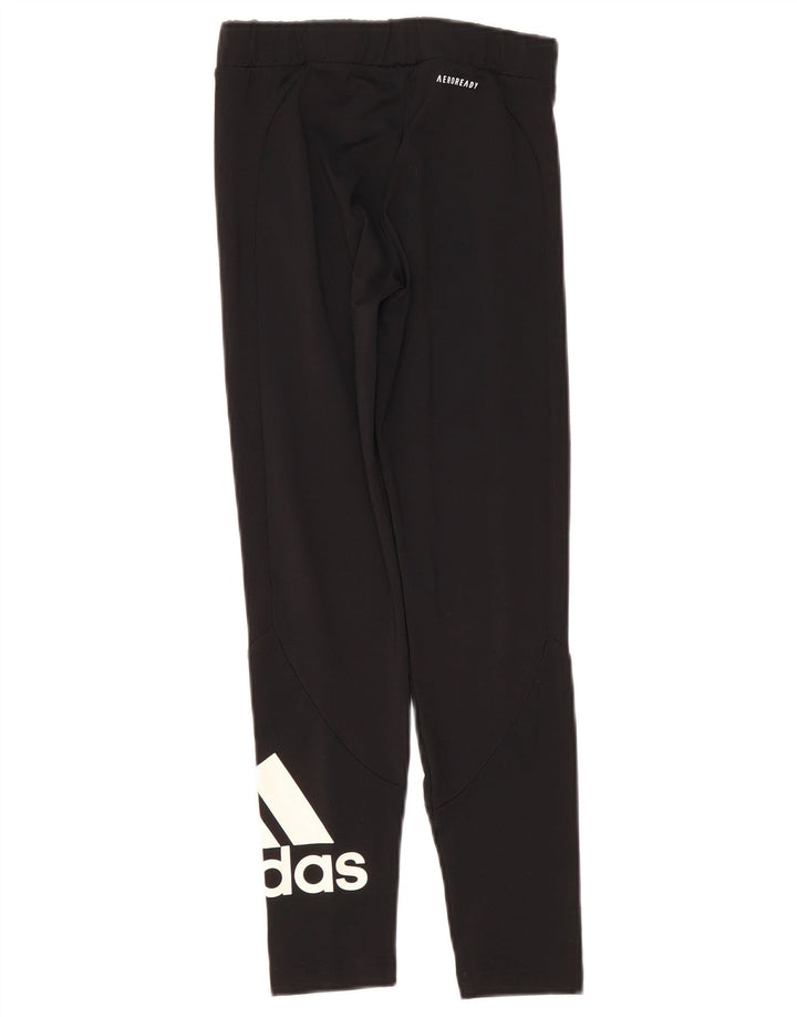 Adidas Legging Graphique Fille 11-12 ans Noir Polyester