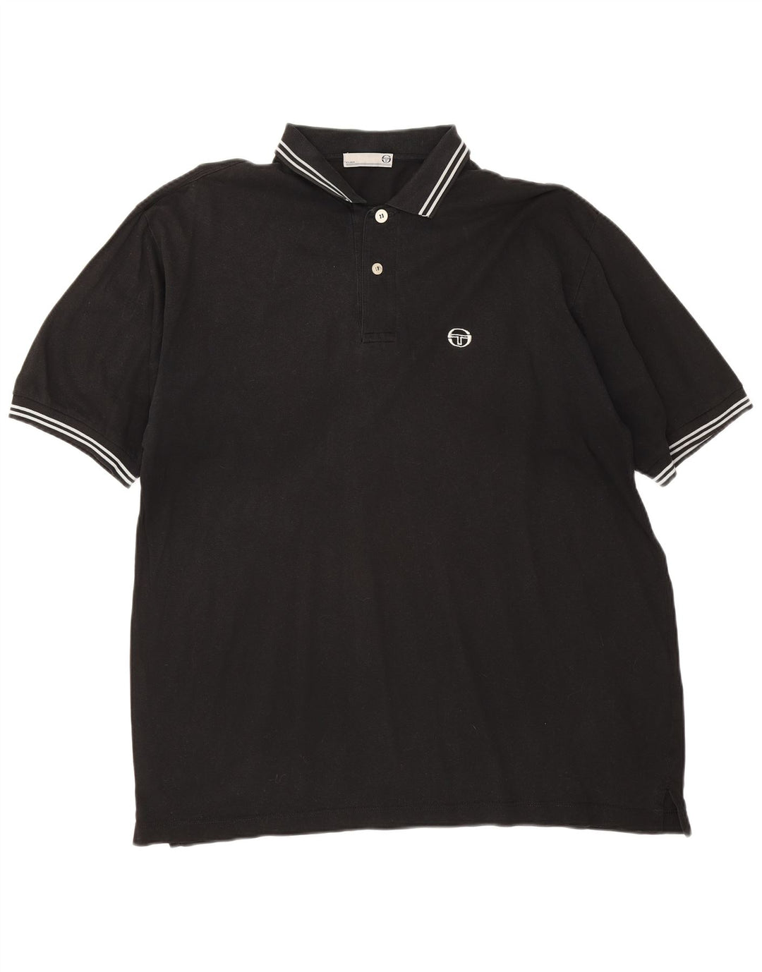 Sergio Tacchini Polo Homme 2XL Noir