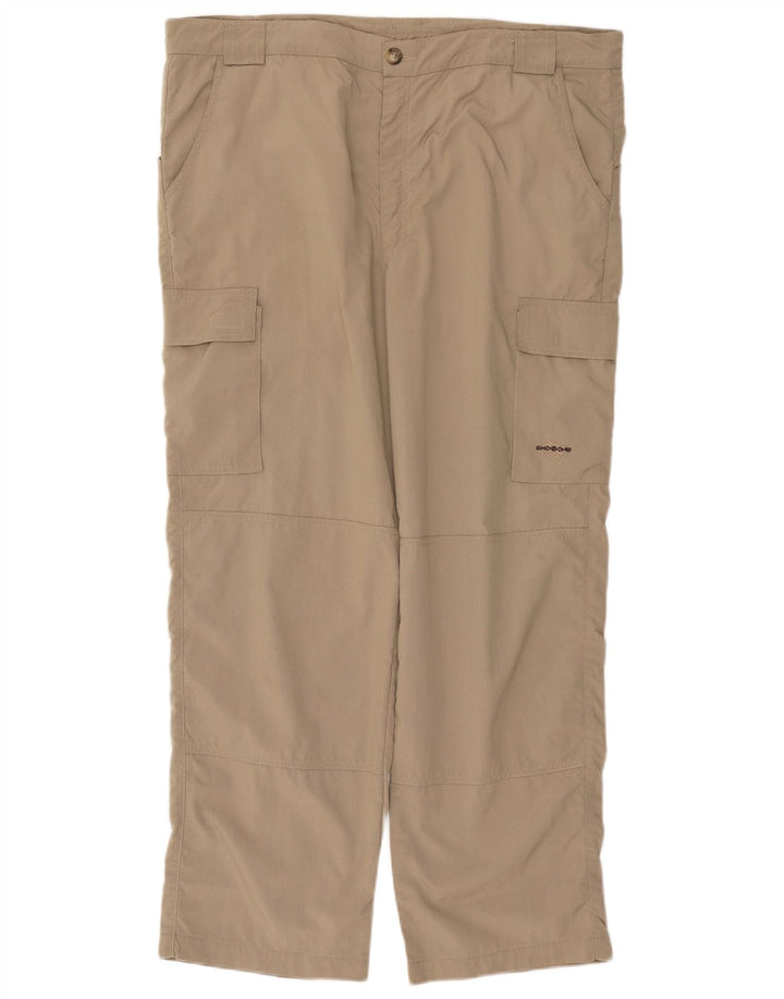 AESSE Pantalon Cargo Droit Homme W38 L30 Beige