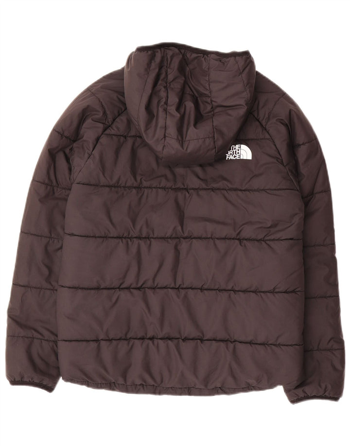 THE NORTH FACE Veste matelassée à capuche pour fille 9-10 ans Noir moyen