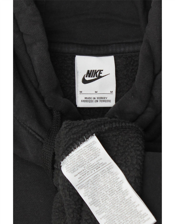 NIKE Pull à capuche graphique pour homme en coton noir moyen