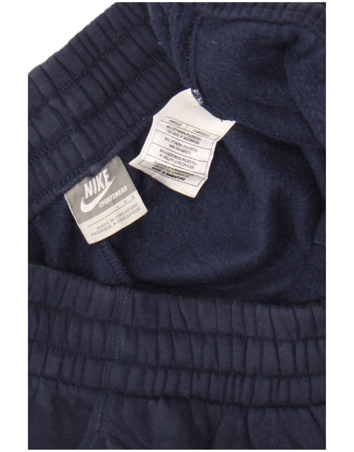 Nike Pantalon de survêtement pour homme Large en coton bleu marine