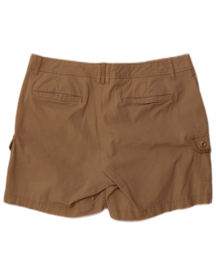 Dockers Short cargo pour femme US 12 Large W34 Coton beige