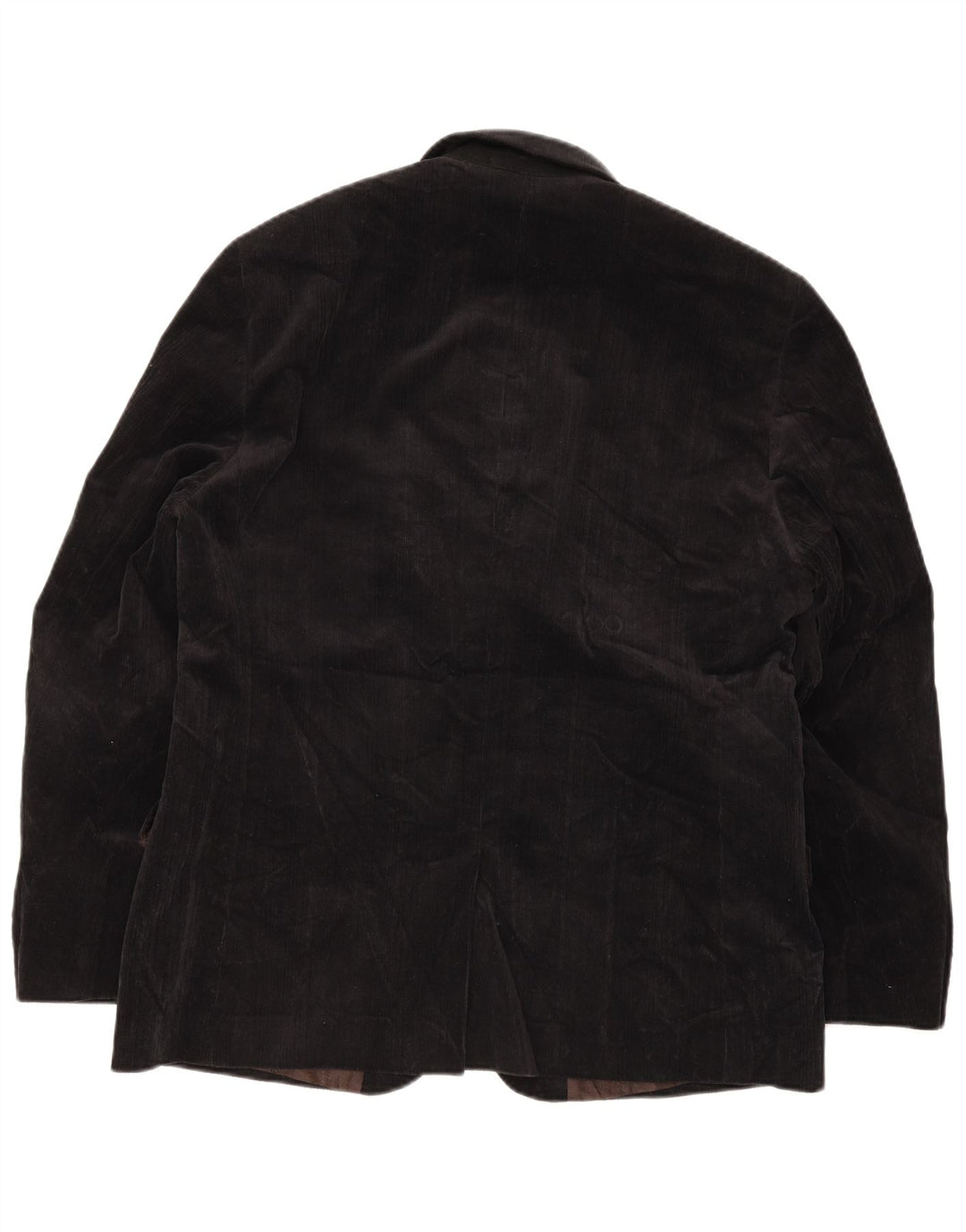Jasper Conran Veste blazer en velours côtelé à 2 boutons pour homme UK 40 Grand coton noir