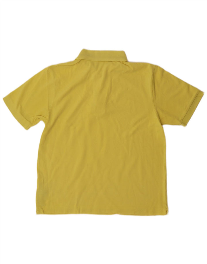 Kappa Polo Homme Petit Jaune Coton