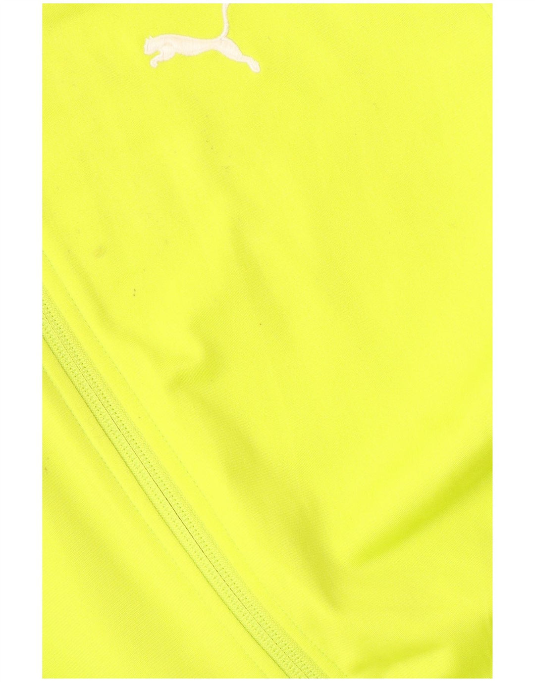 PUMA Veste de Survêtement Garçon 15-16 ans Vert Colorblock Polyester