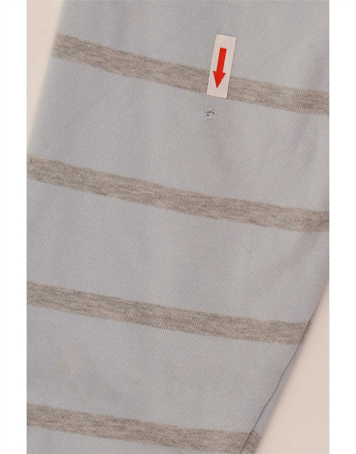 Ralph Lauren Sweat-shirt surdimensionné pour femme UK 12 Bleu moyen rayé
