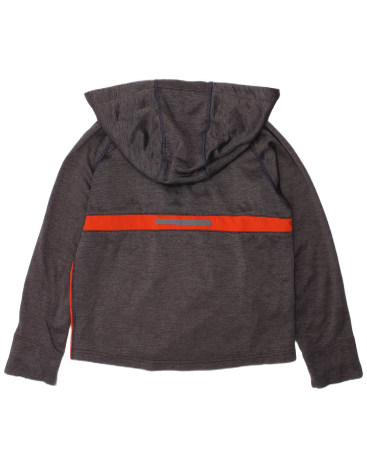 Russell Athletic Pull à capuche zippé pour fille 7-8 ans Gris moyen Polyester