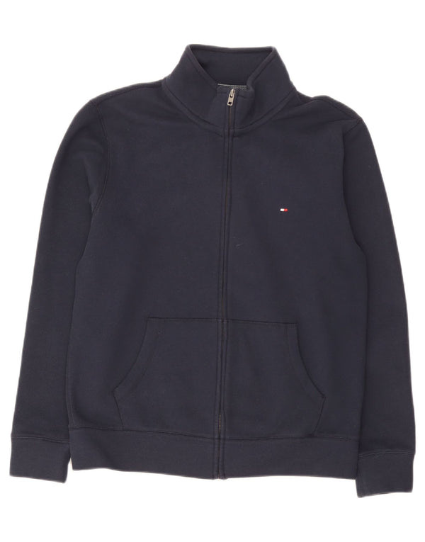 Tommy Hilfiger Veste de survêtement pour homme XL Bleu marine Polyester