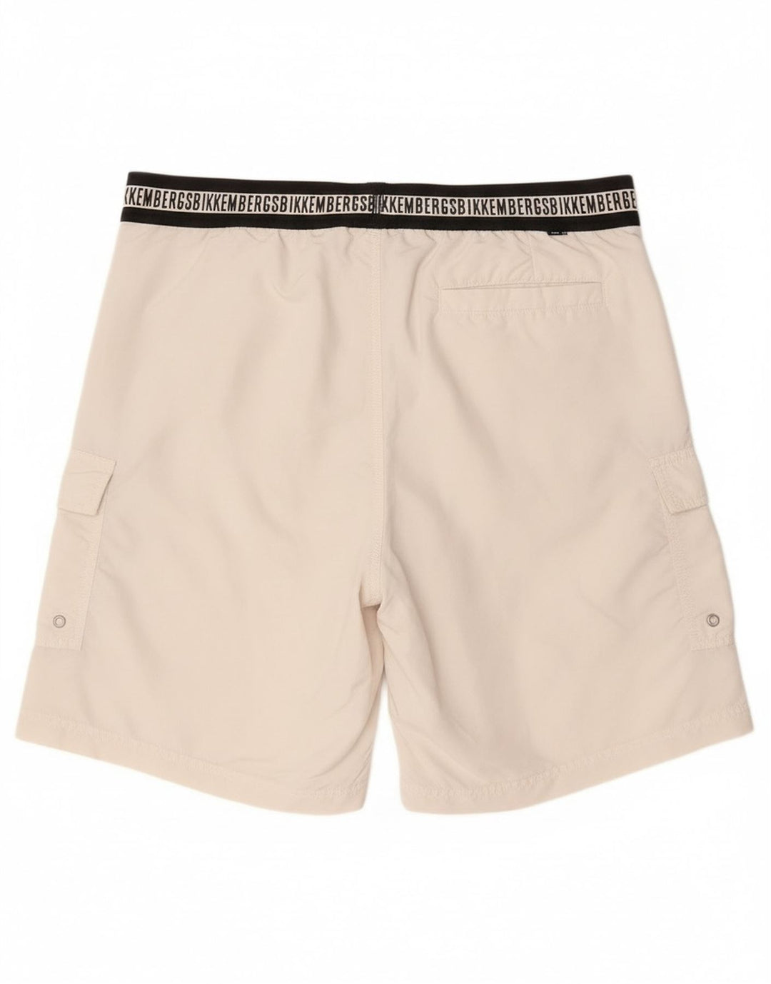 Bikkembergs Short de Bain Graphic Cargo Homme XL Blanc Colorblock