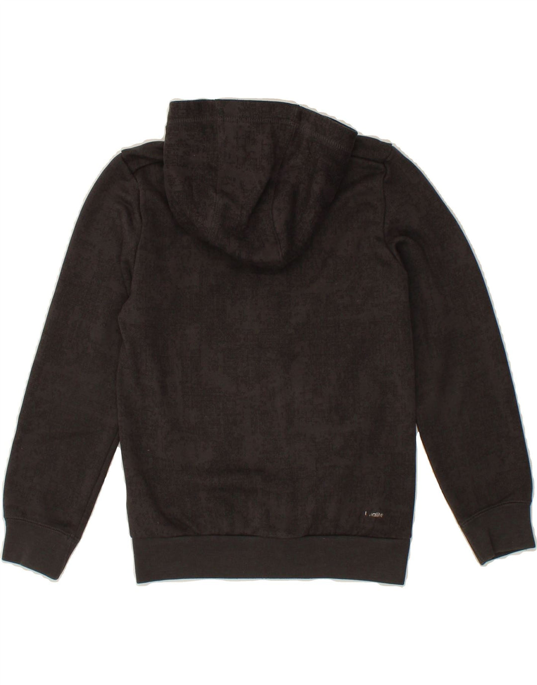 ADIDAS Boys Climalite Zip Hoodie Sweater 7-8 Years Grey Polyester Vintage Adidas and Second-Hand Adidas from Messina Hembry 