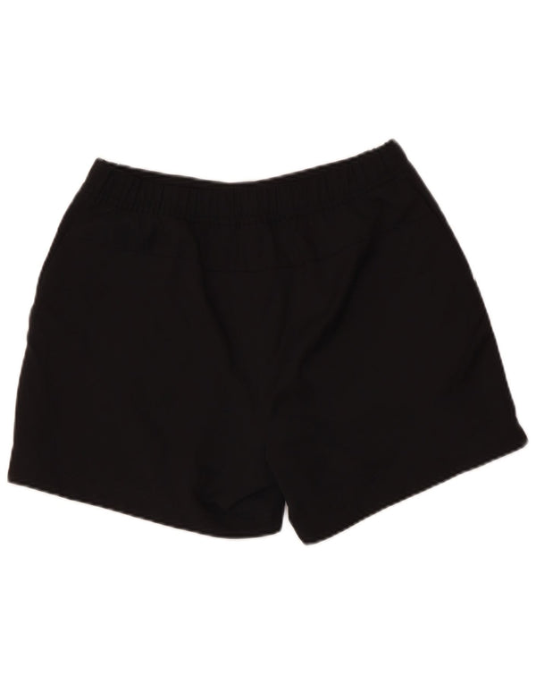 ADIDAS Short de sport pour femme UK 12 Medium Noir Polyester